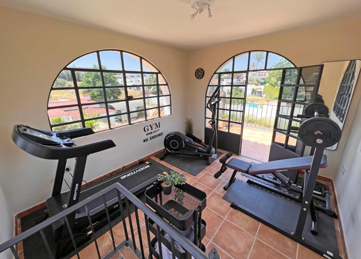 Villa Guadaira, Holiday House With Pool In Seville Southern Spain アルカラ・デ・グアダイラ エクステリア 写真